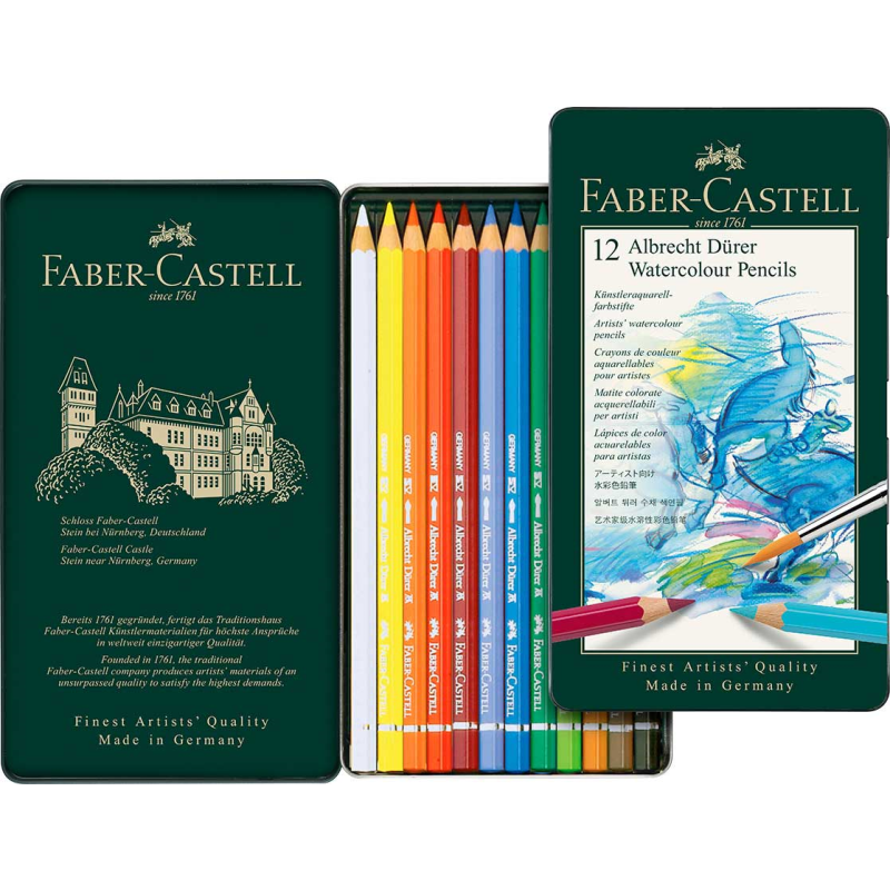 Pinceladas Acuarelables: Kit de Iniciación a los lápices acuarelables –