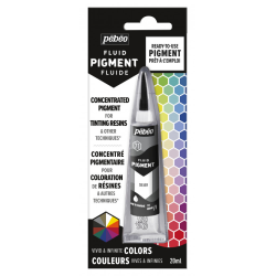 FLUID PIGMENT  20ML PLATA...