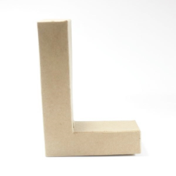 Letra de Cartón 17.5cm – L