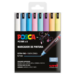 SET POSCA PC-1MR 8 COLORES...