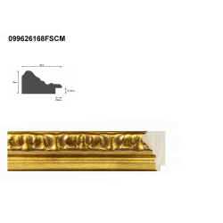 moldura grabada oro