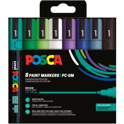 SET POSCA PC-5M COOL...
