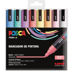 SET POSCA PC-5M COLORES...