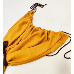 VESTIDO NARANJA ARDE LUCUS