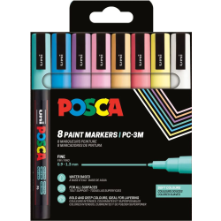 SET POSCA PC-3M SOFT...