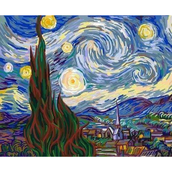 PINTAR POR NUMEROS NOCHE...