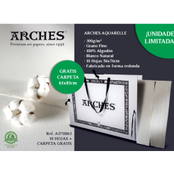 CARPETA ARCHES 10 HOJAS...