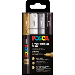 POSCA  PC-1M SET 4 Surtido...