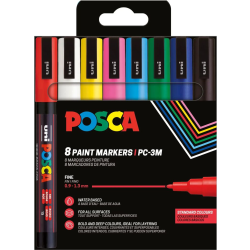 PC-3M/8C SET COLORES BASIC