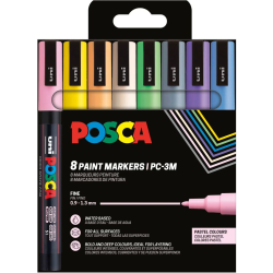 PC-3M/8C SET COLORES PASTEL