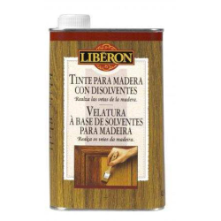 TINTE DISOLVENTE CASTAÑO  0.5L
