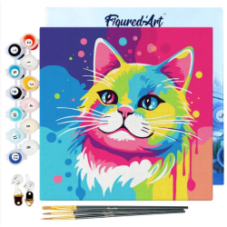 LIENZO PINTAR POR NÚMEROS |...