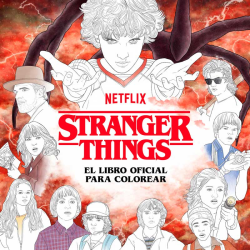 STRANGER THINGS LIBRO COLOREAR