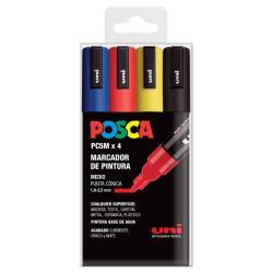 POSCA 5M/4C ESTUCHE BASIC